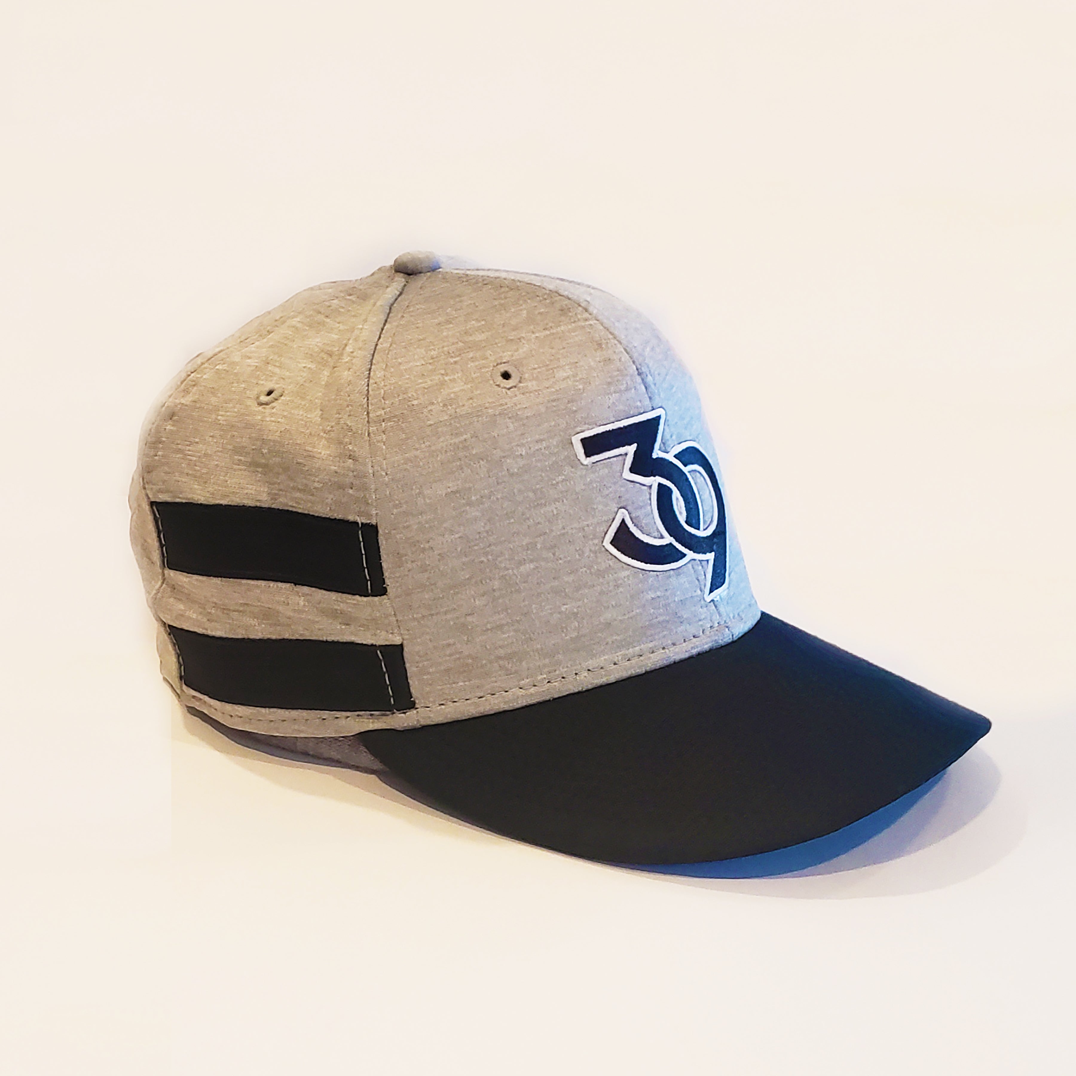 "39" Snapback - Crowns Down x New Era 9Fifty - Heather Gray & Black